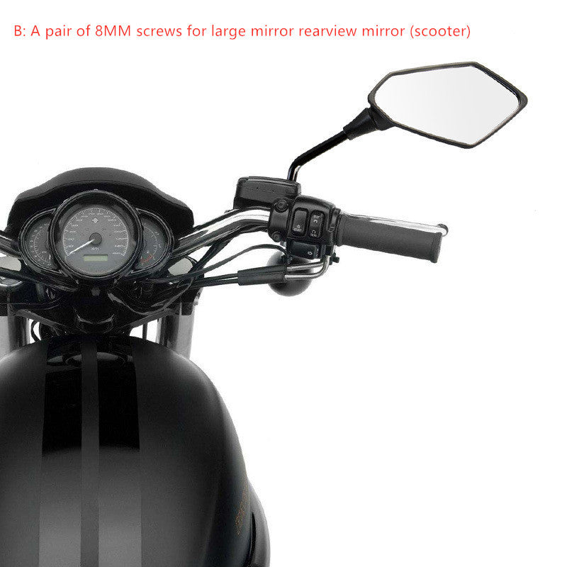 Motorcycle Modified Parts Pedal WISP Electric Ccar Rearview Mirror
