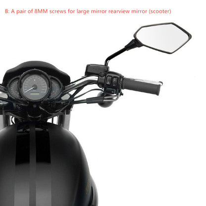 Motorcycle Modified Parts Pedal WISP Electric Ccar Rearview Mirror