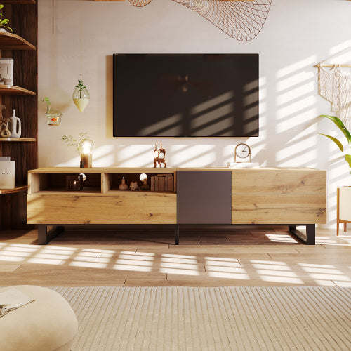 Holzmaserung TV Schrank