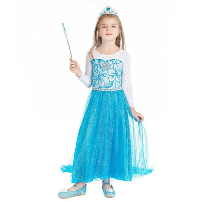 Robes reine des neiges déguisement