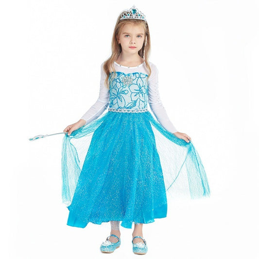 Robes reine des neiges déguisement