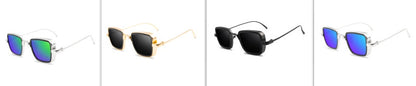 Sunglasses men's retro thick edge