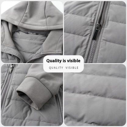 Men's Hooded Lightweight Down Jacket Sweater