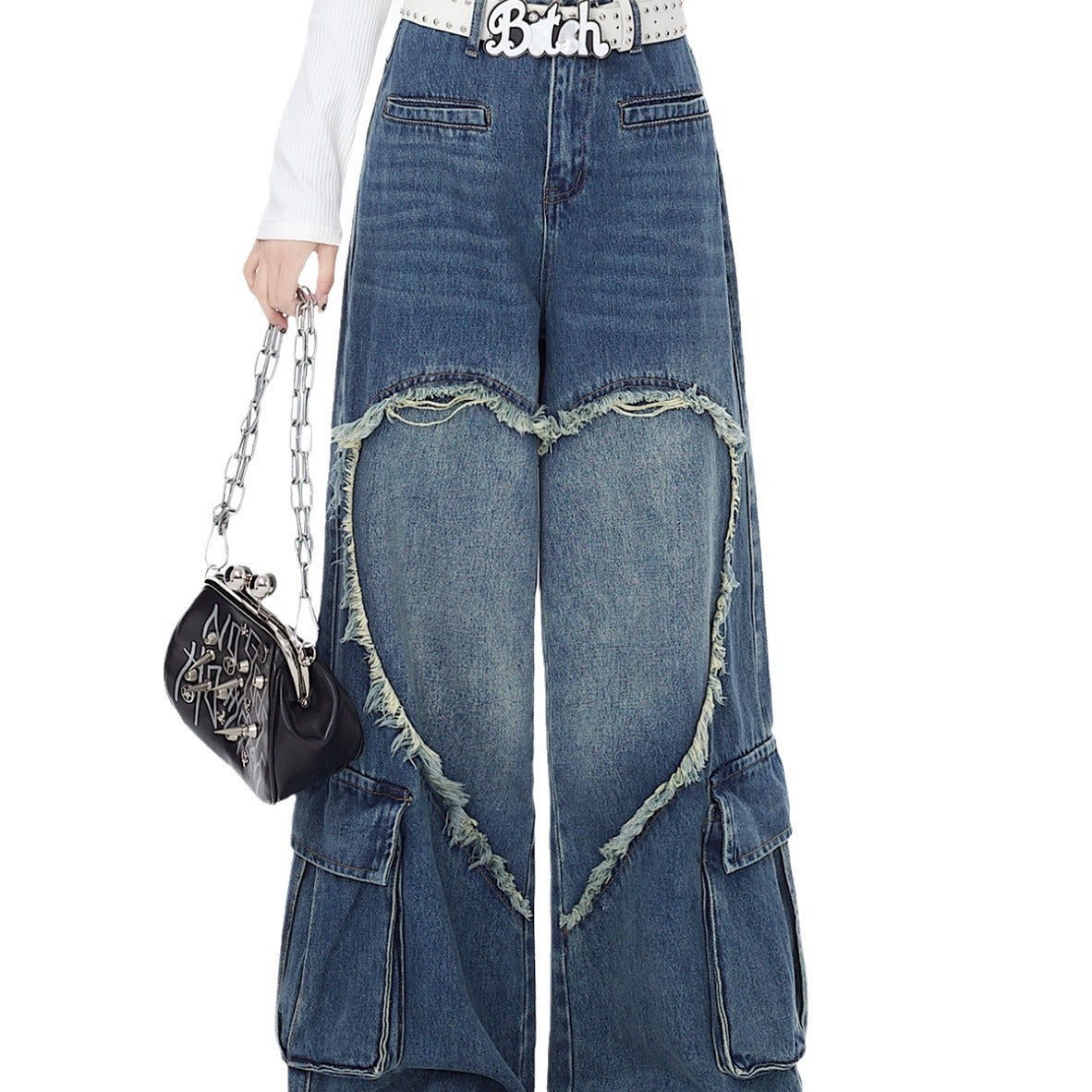 American Street Washed Nolimit Jeans Women
